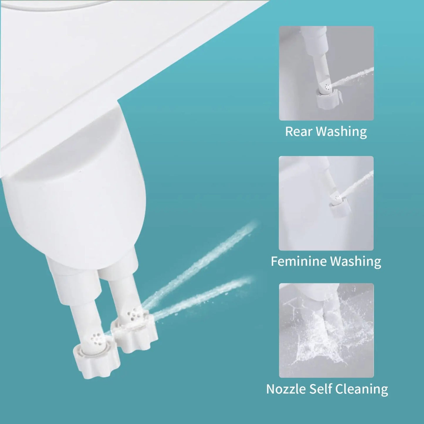 Digital Easy-to-Install Bidet Attachment